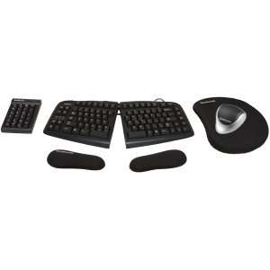 Goldtouch Ergo Suite Black Kyeboard And Right Wheel Mouse 