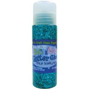  Big & Glitzy Glitter Glue 1.7 Ounces Peacock   655990 