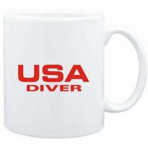  Mug White  USA Diver / ATHLETIC AMERICA  Sports Sports 
