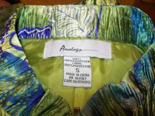 Analogy Jacket/Blazer Polyester Size Small new  