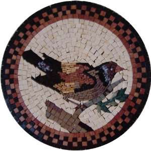  16 Marble Mosaic Pattern Art Tile Accent Insert 