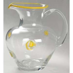  Artland Lemon Collection, The 80oz Glassware Pitcher, Fine 