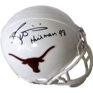 Ricky Williams Heisman 98 Autographed Texas Longhorns Mini Helmet 