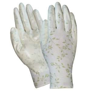   Steer A203 S Womens Floral Nitrile Glove, Small Patio, Lawn & Garden