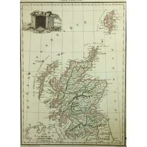  Malte Brun Map of Scotland (1812)