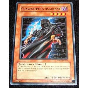    Yugioh RP02 EN077 Gravekeepers Assailant Common Card Toys & Games