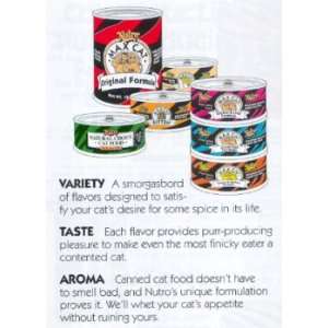  Max Cat Beef and Egg Entrée Chunks in Sauce Cat Food Cans 