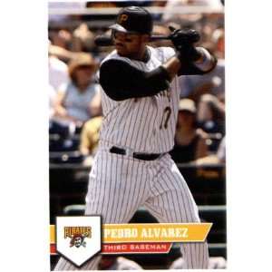 2011 Topps Major League Baseball Sticker #226 Pedro Alvarez Pittsburgh 