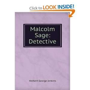  Malcolm Sage Detective Herbert George Jenkins Books
