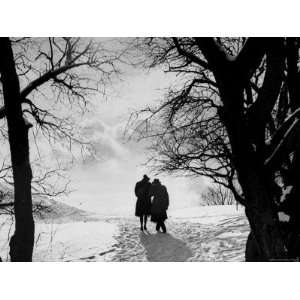 View of Students Walking on the Campus of Uppsala University Stretched 