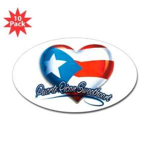   ) (10 Pack) Puerto Rican Sweetheart Puerto Rico Flag 