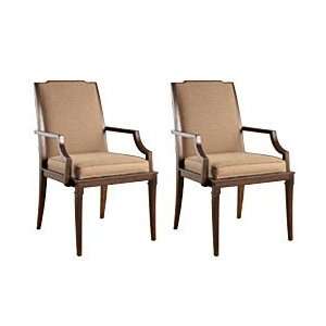   Dining Furniture Set Crawford Upholstered Arm Chairs (Set Of 2