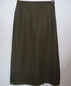 USMC Marine Womans Green Skirt Class A Wool/Poly  