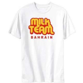  Milk Team Bahrain Mens T shirt Clothing