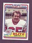 1984 TOPPS USFL 105 GLENN CARANO MINT 276107  