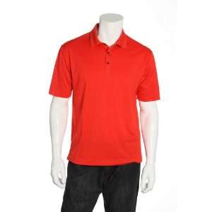  Nike Golf Red Short Sleeve Snap Clousre Golf Polo Sports 