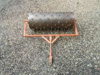 PULL TYPE HOMEMADE LAWN AERATOR FOR LAWN & GARDEN TRACTORS AND OTHERS 
