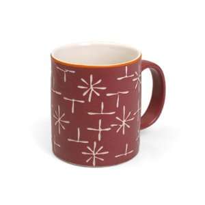   Mug Wax Poetic Mug [Burgundy]  Fair Trade Gifts