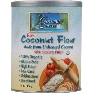  Coconut Secret  Raw Coconut Flour, 1lb Health & Personal 