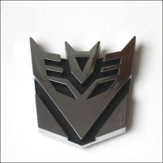 TRANSFORMERS Decepticon Car grill Emblem Badge Sticker  