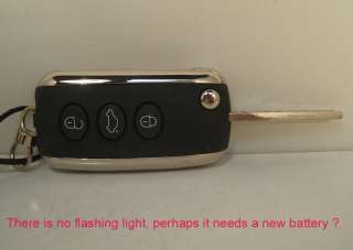 GENUINE Bentley Remote  3 button flip  key, new for Continental GT 