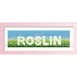  A beautiful garden of daisies spelling your child name 