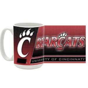  University of Cincinnati 15 oz Ceramic Coffee Mug   Cincinnati 