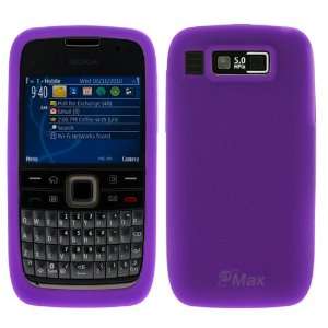  For Nokia Mode E73 Silicone Case Cover Soft PURPLE 
