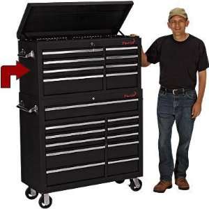 Torin 42in. Top 8 Drawer Tool Chest   41 3/8in.W x 17 1/2in.D x 21 3 