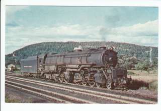   RR Challenger Old Postcard DHRR Train Engine Whitehall NY DH  