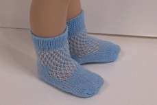 BLUE Mesh Anklet Socks Doll Clothes For Bitty Bethany♥  