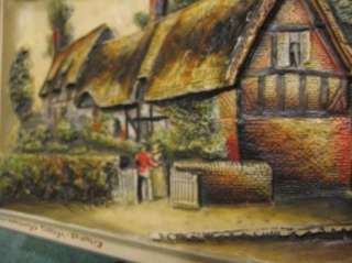 Vintage Plaque Ann Hathaways Cottage   Shattery  