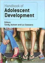 Handbook of Adolescent Development European Perspectives, (184169200X 