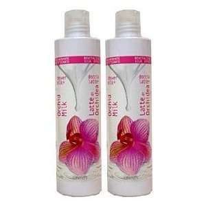  Athenas Orchid Shower Milk & Body Milk Set From Italy 