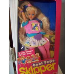  Skipper Sister of Barbie Cool Tops Skipper Doll Caucasion 