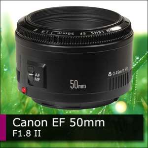 Canon EF 50mm F/1.8 1.8 II Lens +Tracking *In Stock*  