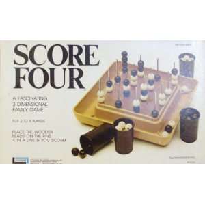  Vintage Score Four 1974 Toys & Games