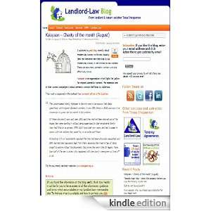 The Landlord Law Blog Kindle Store The Landlord Law Blog