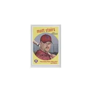    2008 Topps Heritage #703   Matt Stairs SP Sports Collectibles