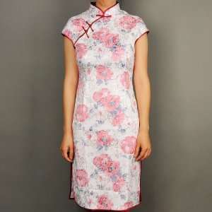Floral Tradition Girl Mini Dress Cheongsam Available Sizes 0, 2, 4, 6 