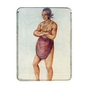  Indian Elder or Chief (colour litho) by   iPad Cover 