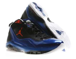Nike Air Jordan Melo M8 Black/Orange Knicks Mens Basketball Shoes 
