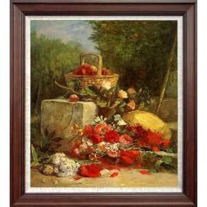   Oil Paintings Flowersnd Fruit Garden   