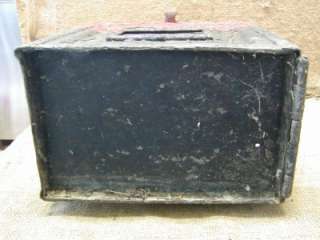 Vintage USPS Dropoff Mailbox Antique Mail Box Old Cast Iron Vandorn 