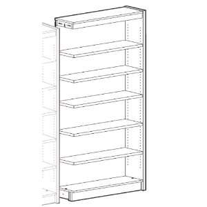  Ironwood 6 Shelf Bookcase Adder