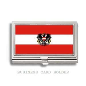  Austria Austrian Flag Business Card Holder Case 