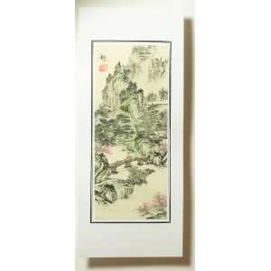 Chinese Water Color Painting   Four Seasons Vibrant Colors of Spring 