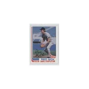  1982 Topps #589   Dave Stapleton Sports Collectibles