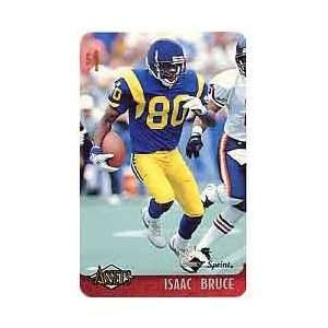  Collectible Phone Card Assets 96  $1. Isaac Bruce (Card 