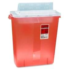 Unimed Midwest Sharps 1 Quart Phlebotomy ContainerW/Lid  